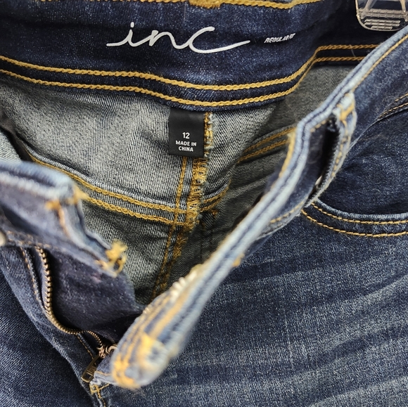 INC Jean Shorts Size 12 - Picture 3 of 4